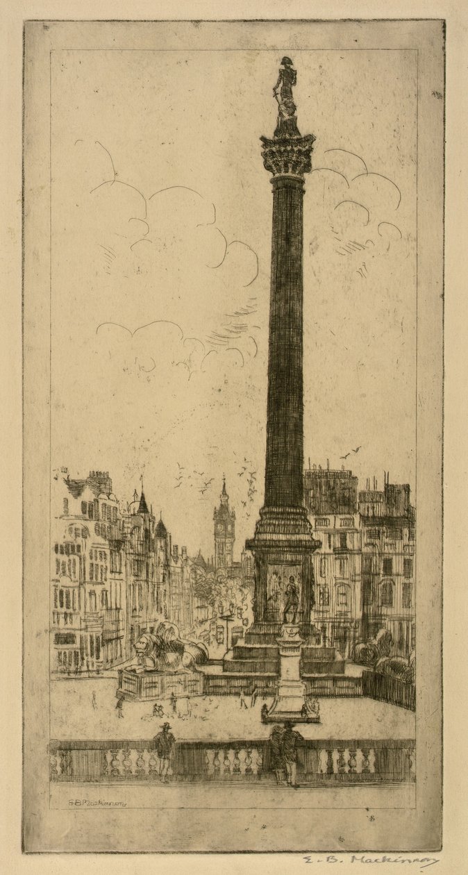 Nelsons monument av Esther Blaikie MacKinnon
