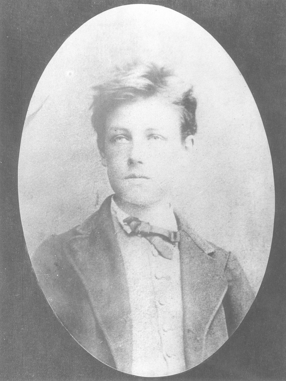 Porträtt av Arthur Rimbaud (1854-91), ca 1870 av Etienne Carjat