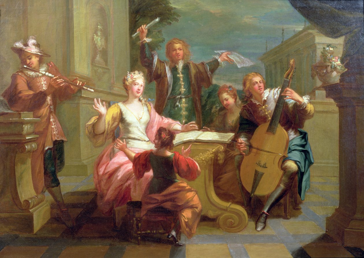 Konserten (par av 101965) av Étienne Jeaurat