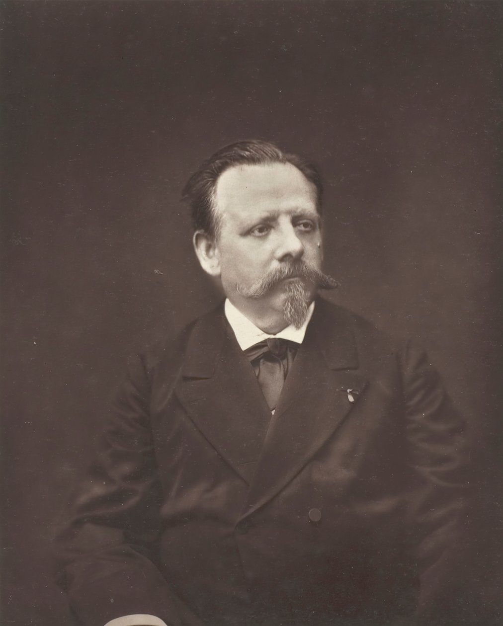 Édouard Siebecker, ca. 187684. av Etienne Carjat
