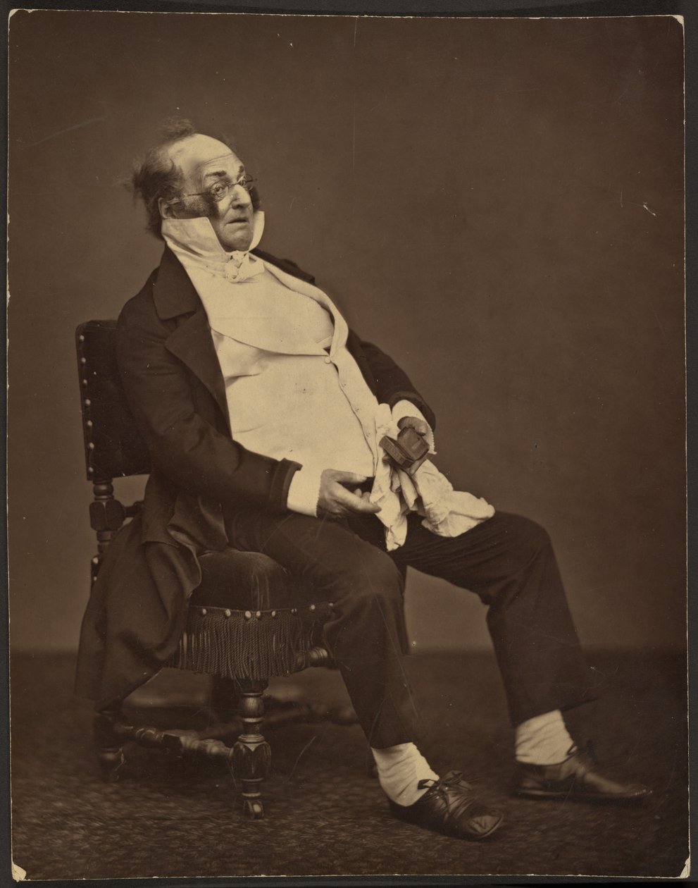 Henri Monnier av Etienne Carjat