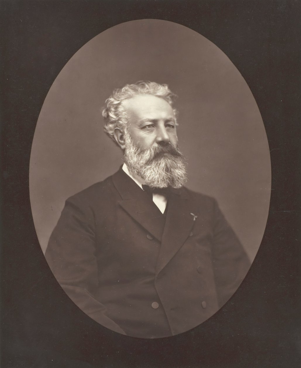 Jules Verne, ca. 1876. av Etienne Carjat