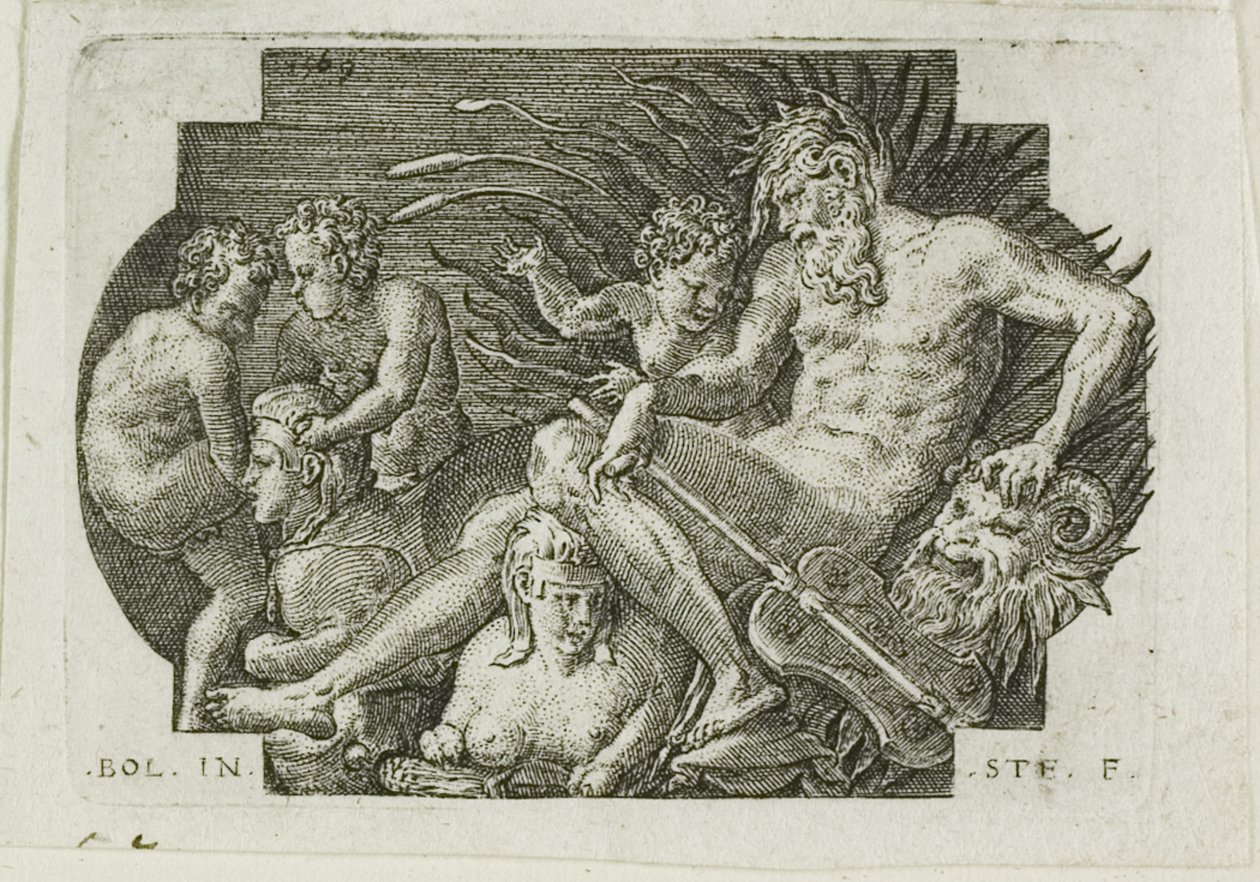 Floden Nilen av Etienne Delaune