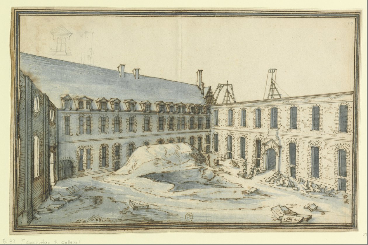 ByggverksamhetCollègeLaFlèche2 av Etienne Martellange