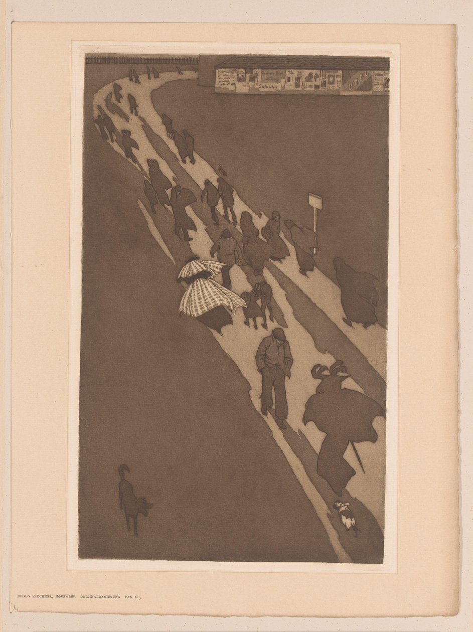 november (originaltitel på objekt) av Eugen Kirchner