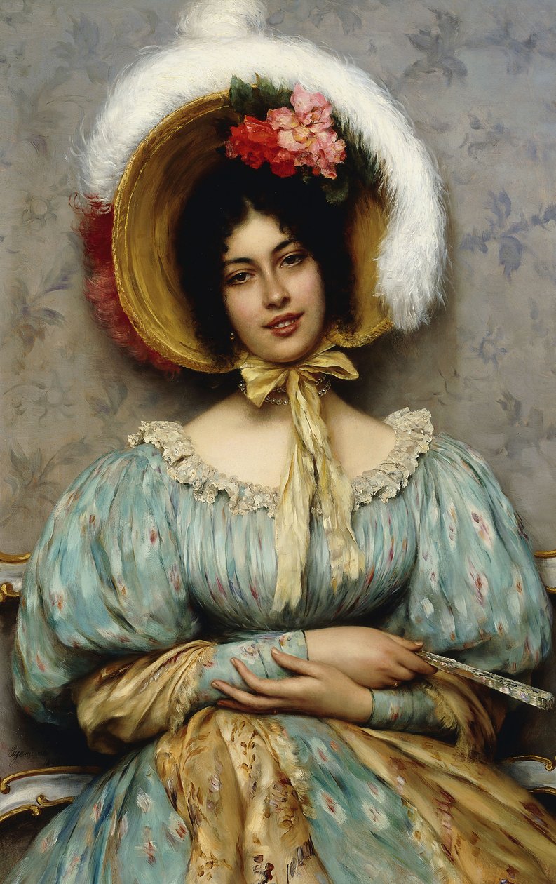 På Operan, 1899 av Eugen von Blaas