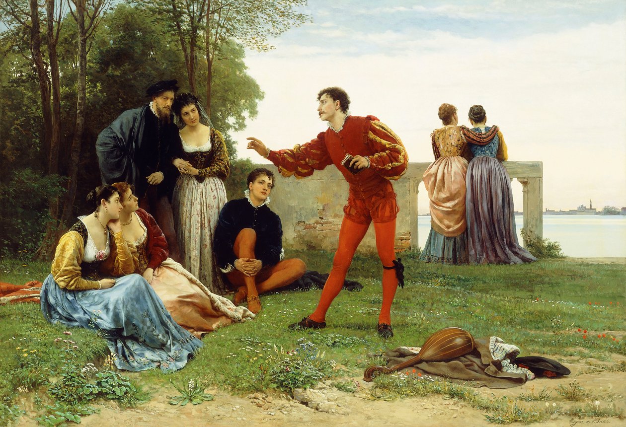 Skälet, av Eugen von Blaas