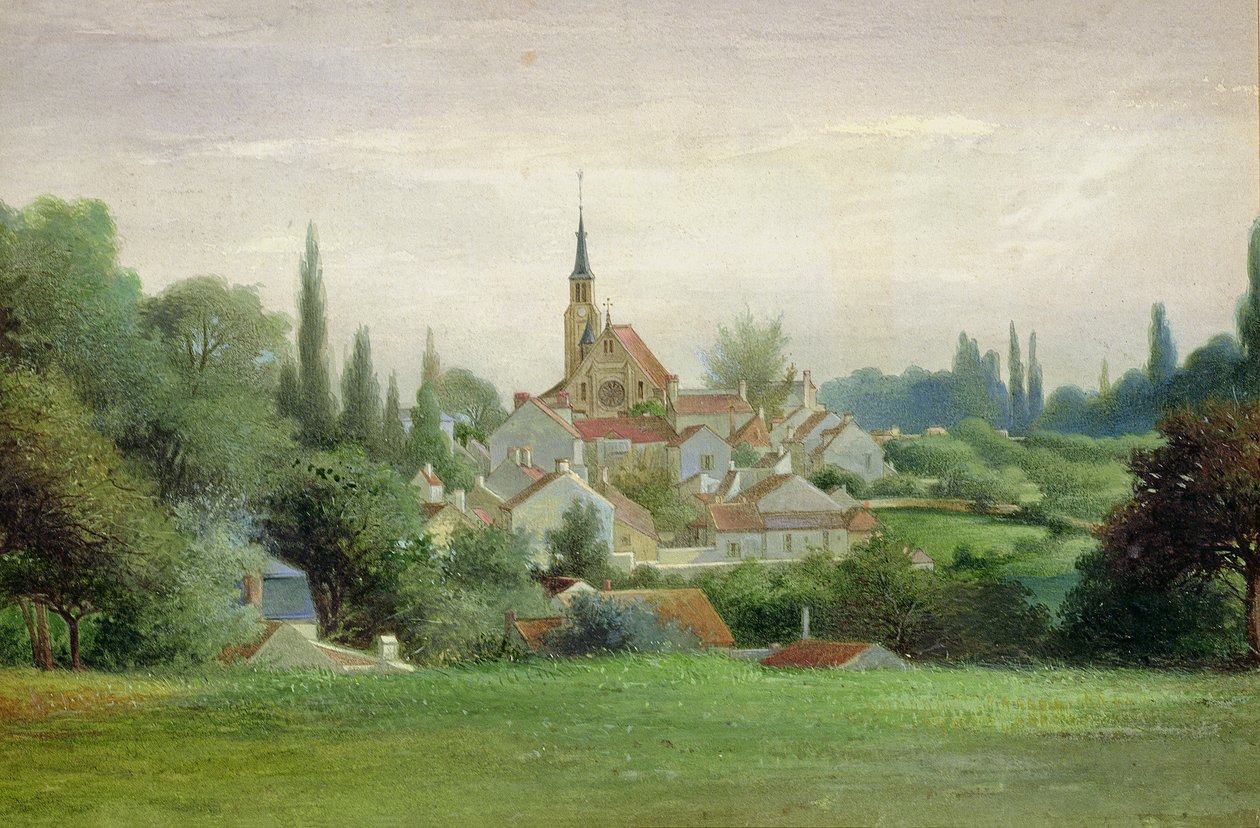 Verriere-le-Buisson, ca 1880 av Eugene Bourrelier