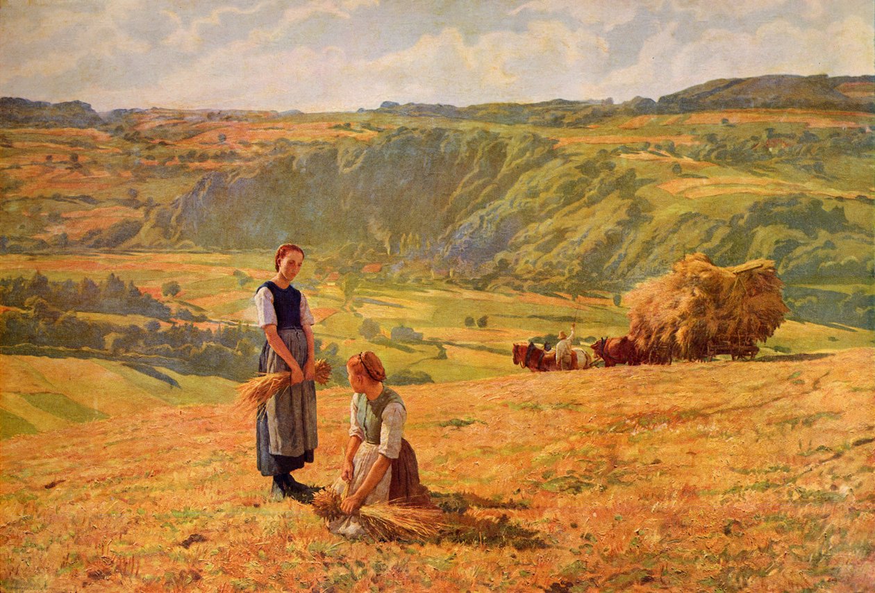Läsarna av öronen av Eugene Burnand