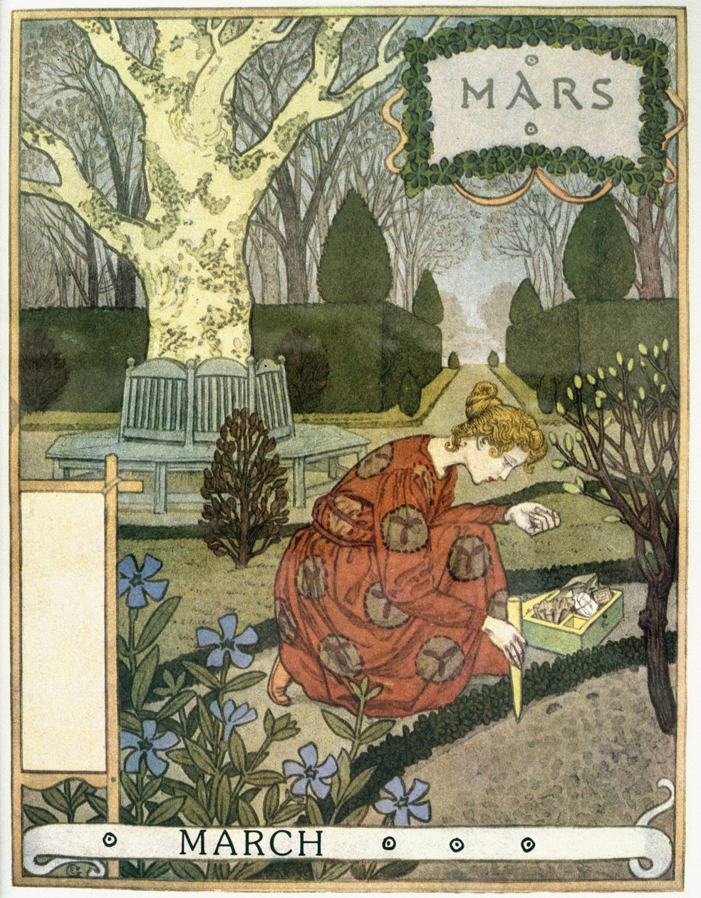 Mars av Eugene Grasset