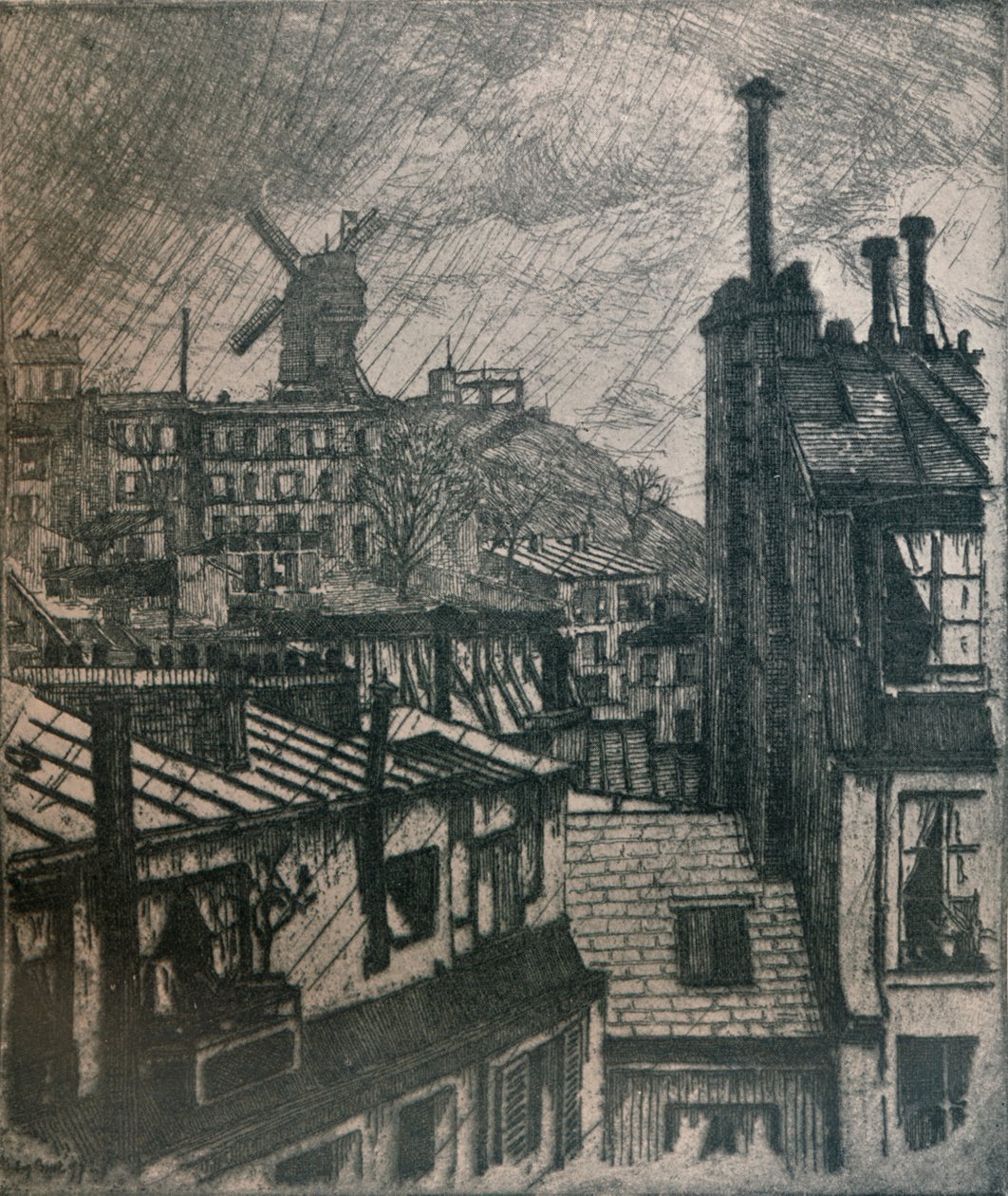 Montmartre, 1897 av Eugene Bejot