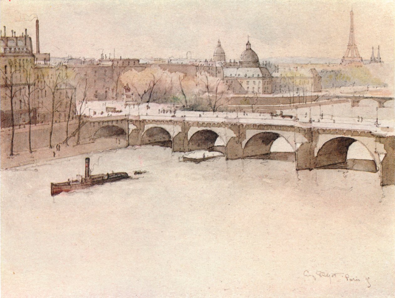 Pont Neuf, 1915 av Eugene Bejot