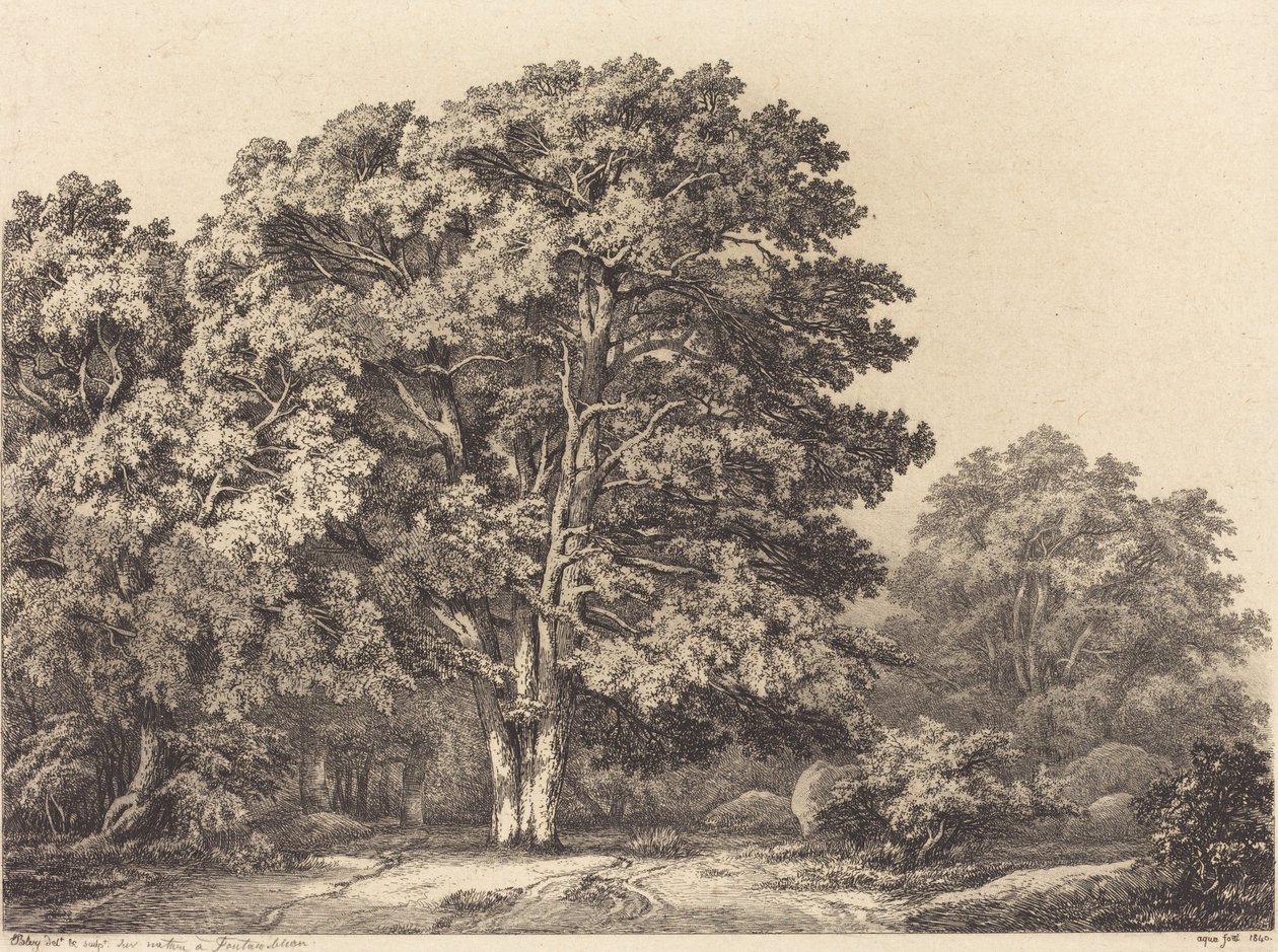 Ingång till en skog av Eugene Bléry