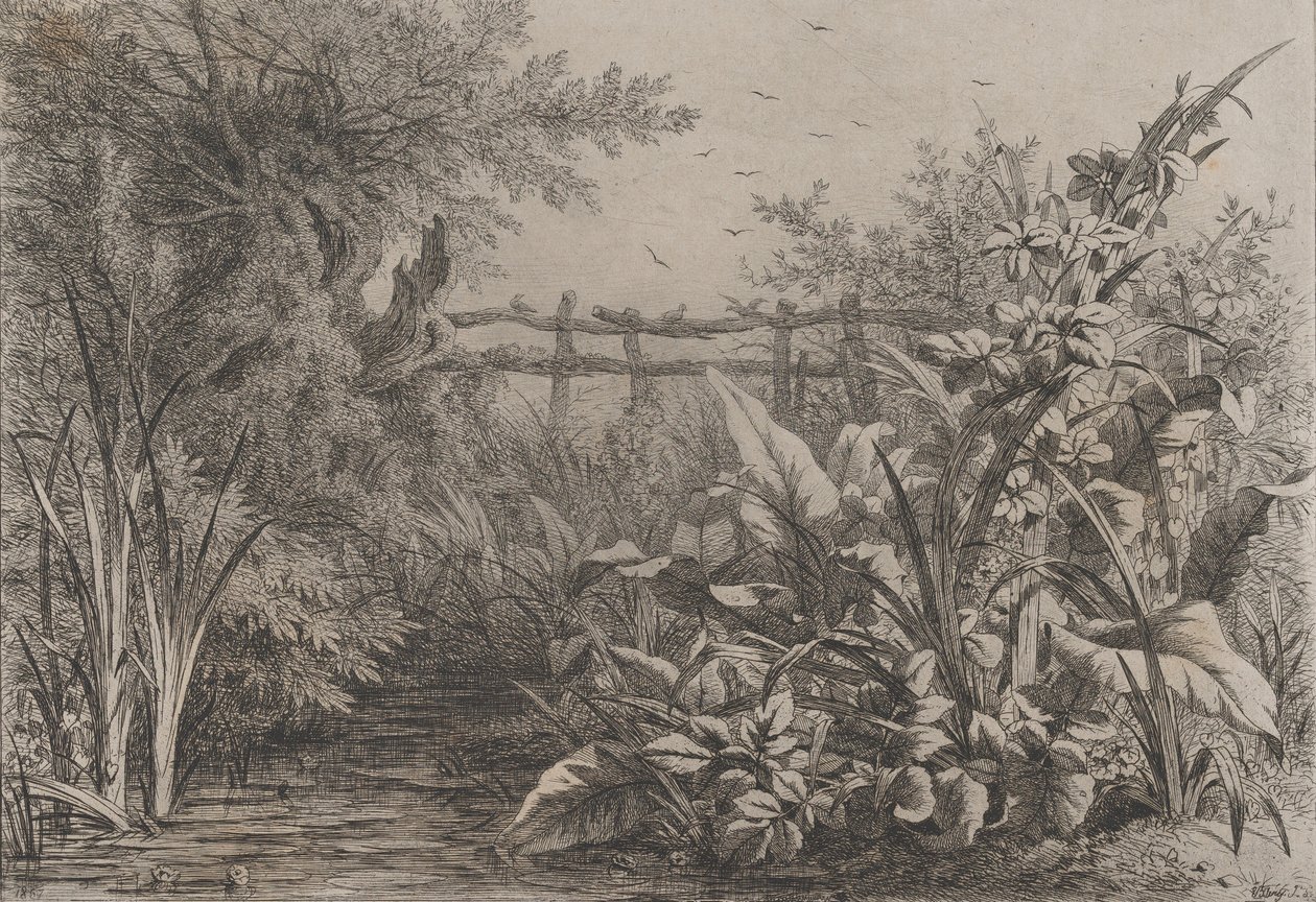 Dammen, 1857. av Eugene Bléry