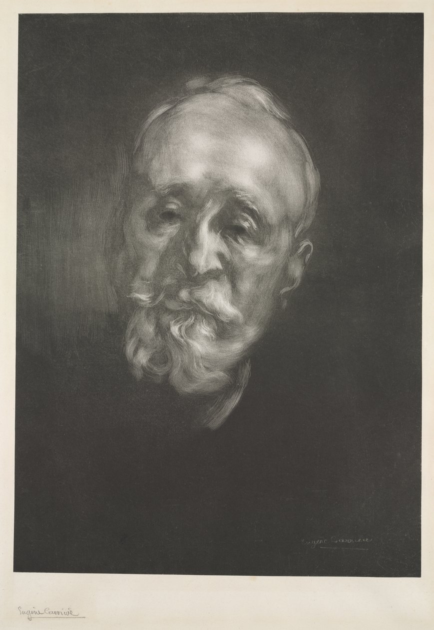 Puvis de Chavannes av Eugène Carrière