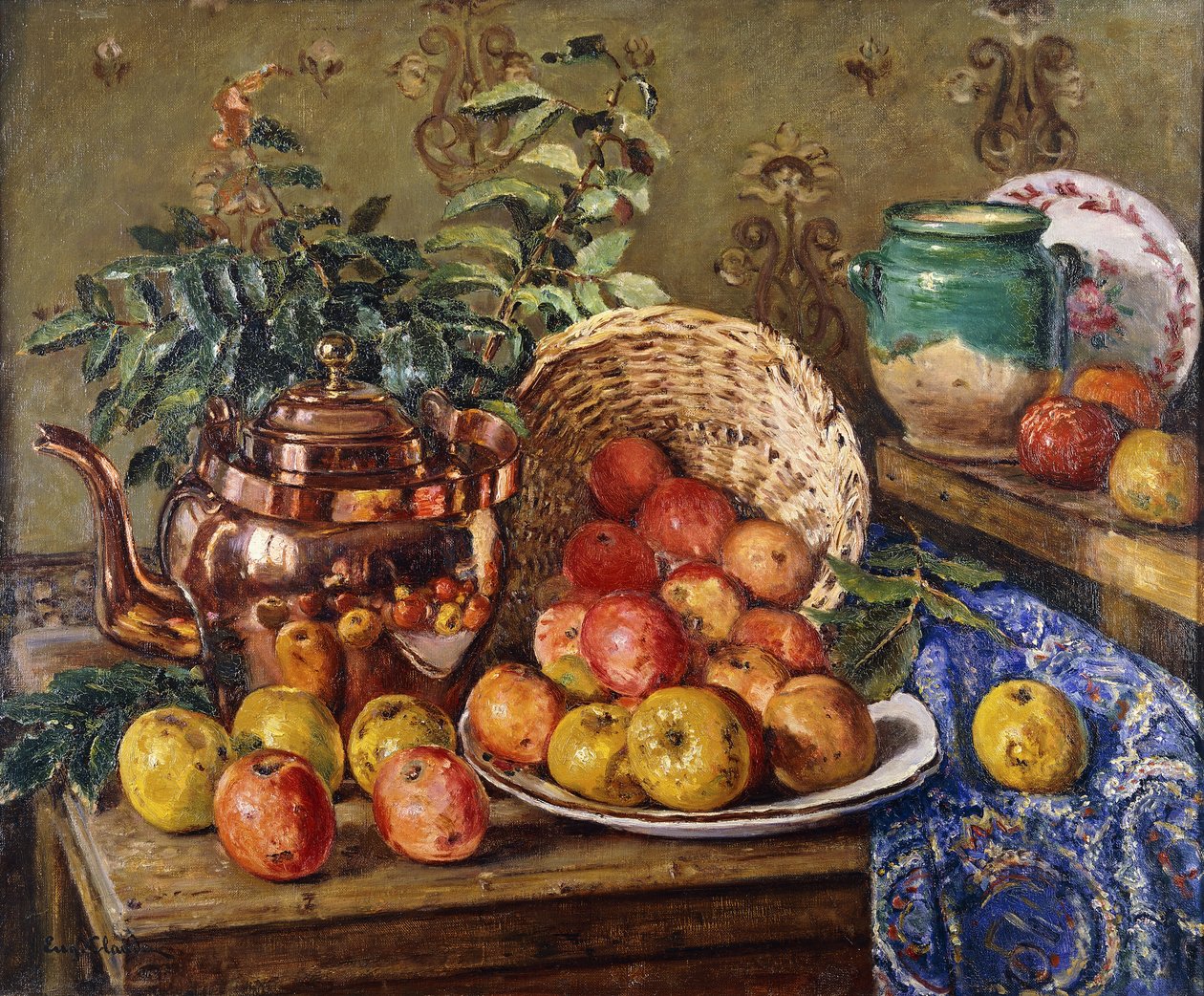 Fortfarande liv; Nature Morte, av Eugene Claude