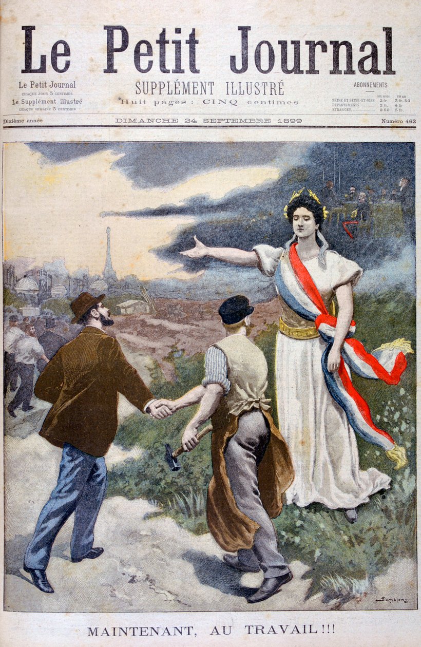 Nu med arbete!!!, 1899. av Eugene Damblans
