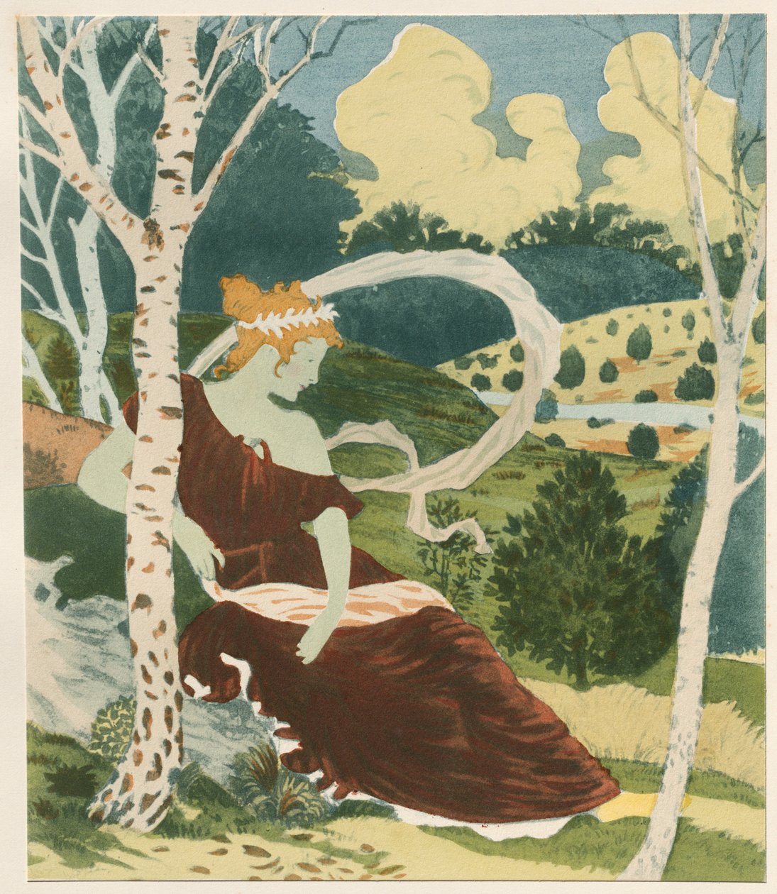 I skogen av Eugene Grasset