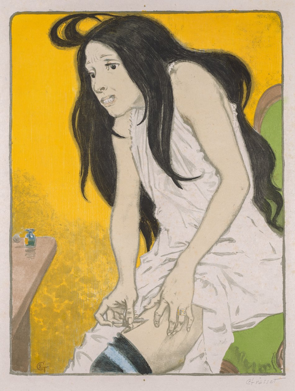 Morfinmissbrukare av Eugene Grasset