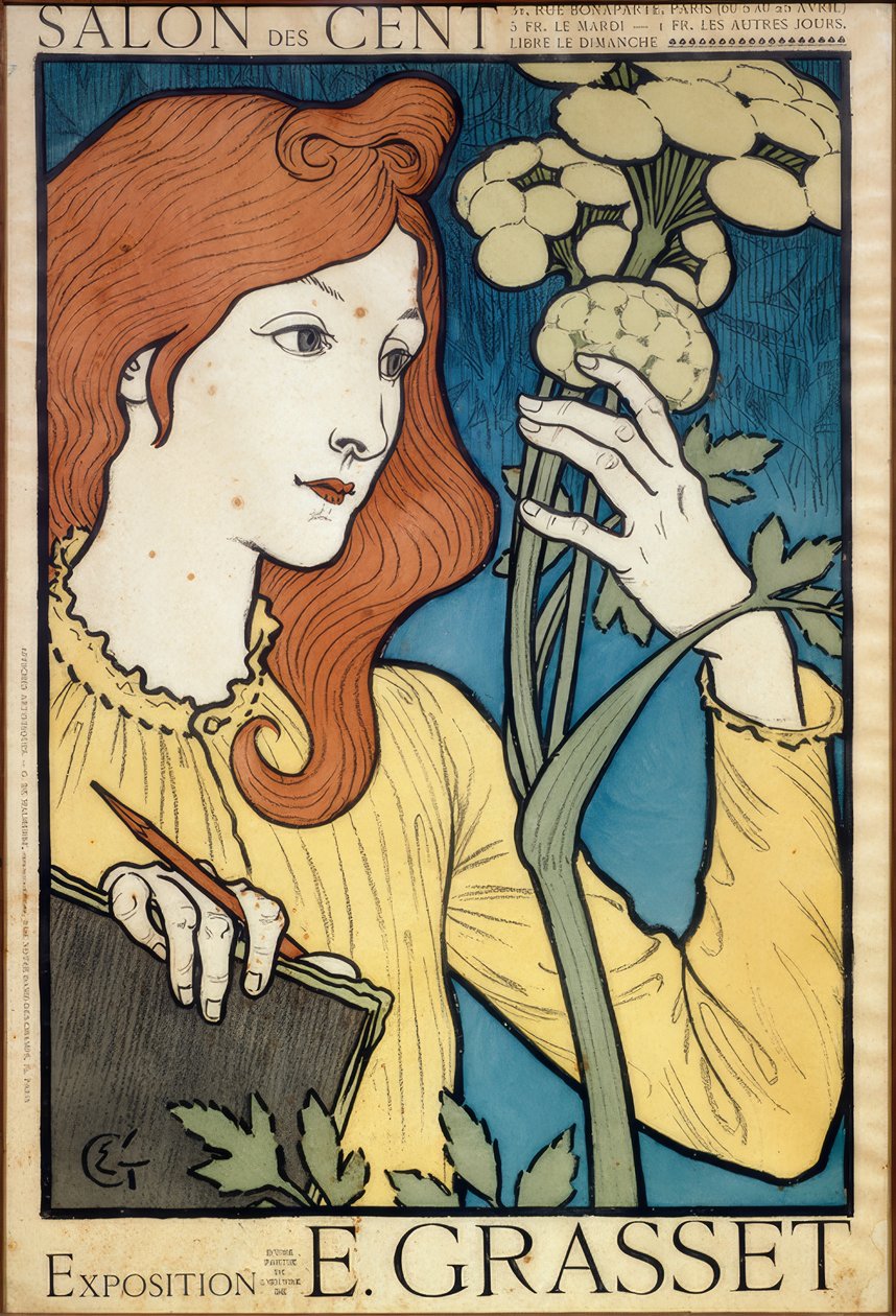 Salon des Cent, E. Grasset utställning av Eugene Grasset