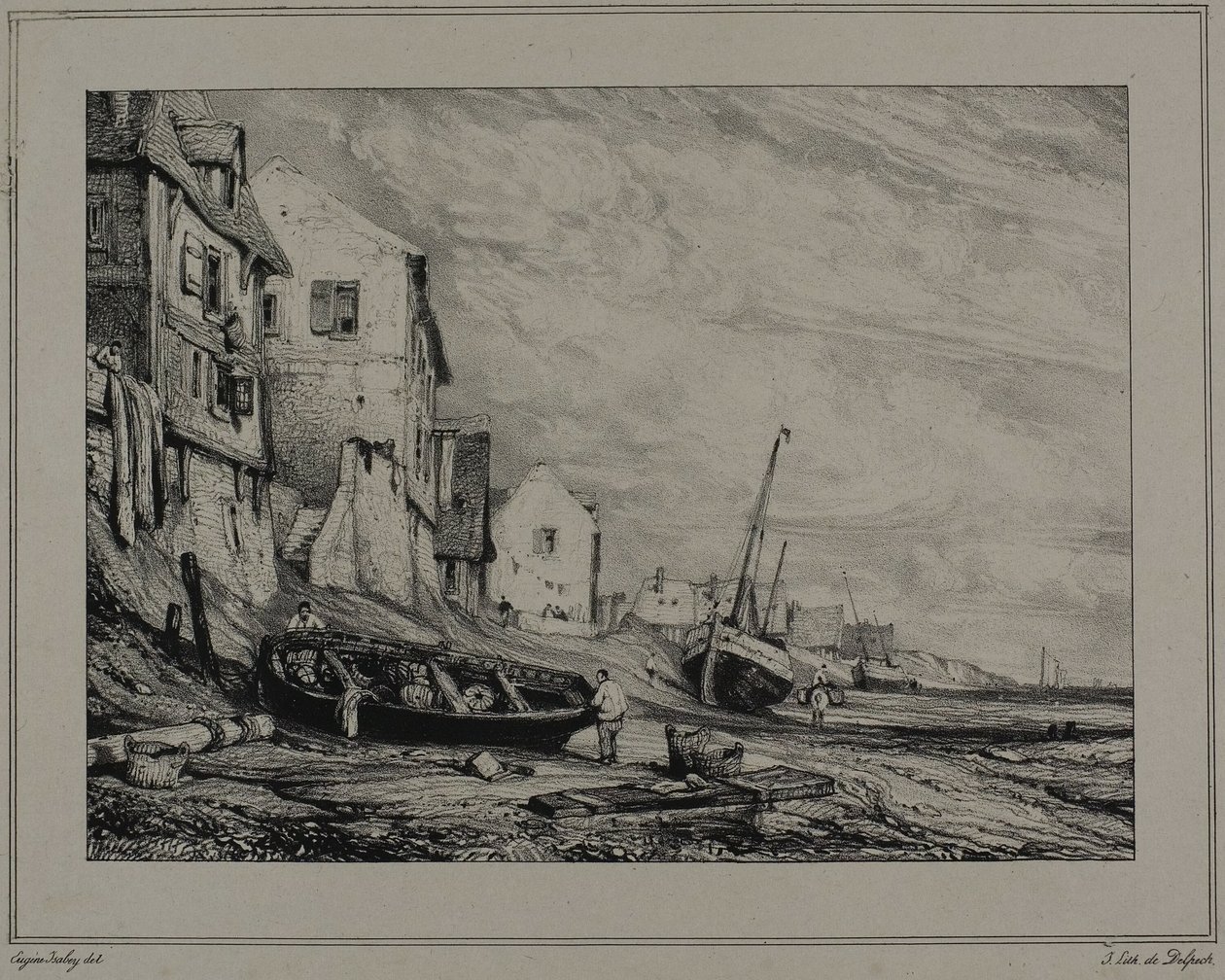 Normandie av Eugene Isabey