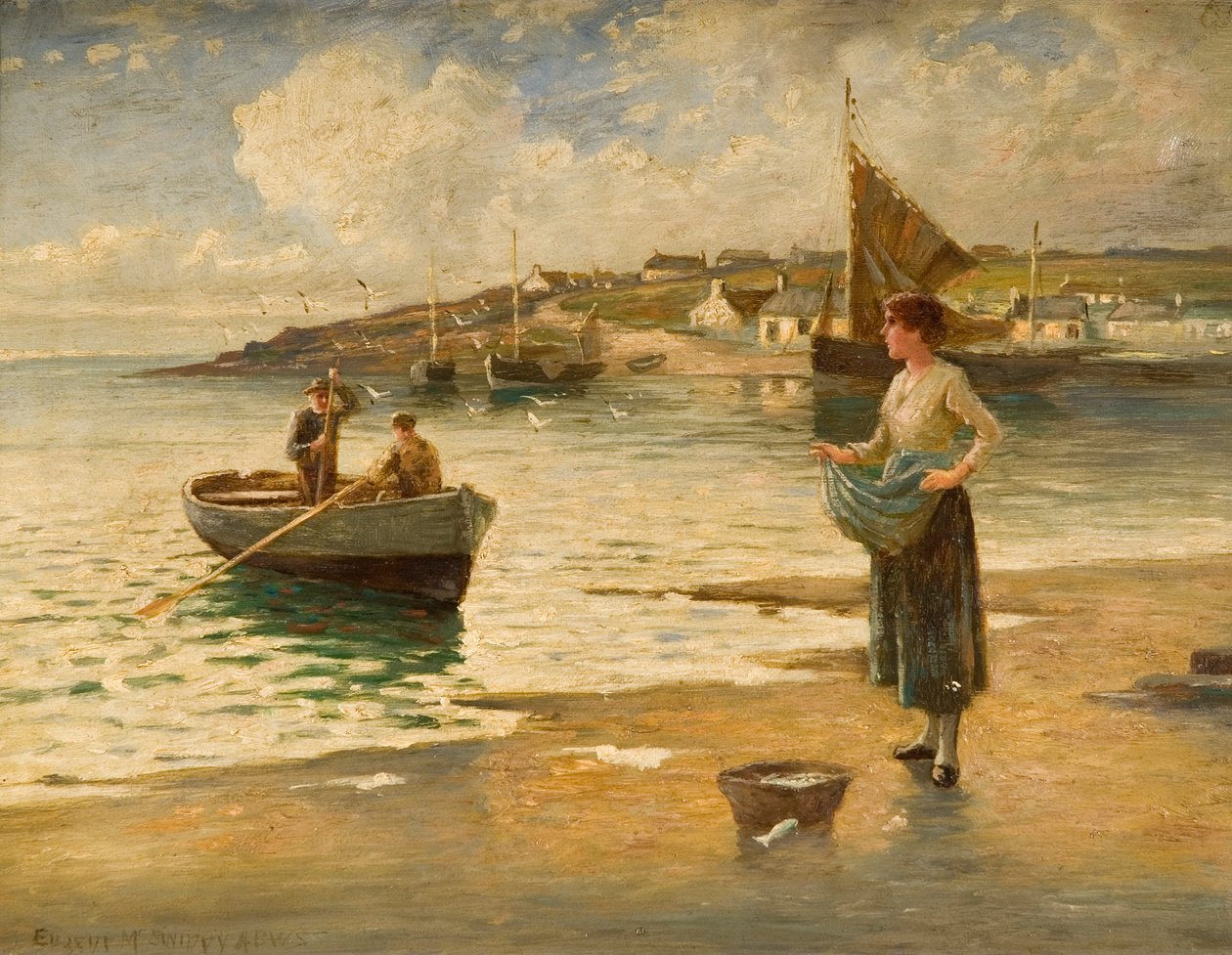 Landar en fångst, B av Eugene Joseph McSwiney