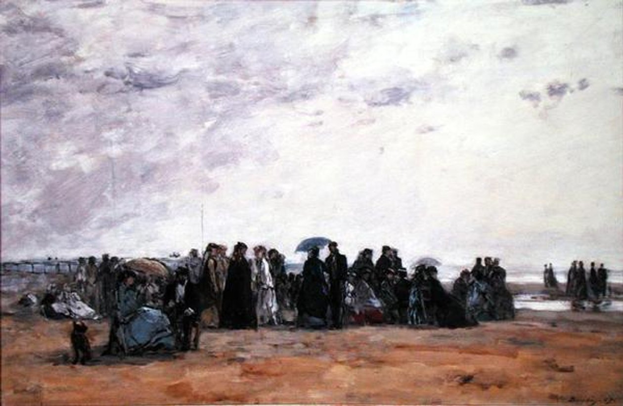 En vattenplats vid havet av Eugene Louis Boudin