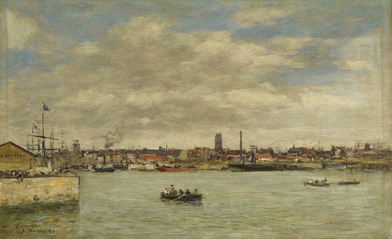 Dunkirk, 1889 av Eugene Louis Boudin