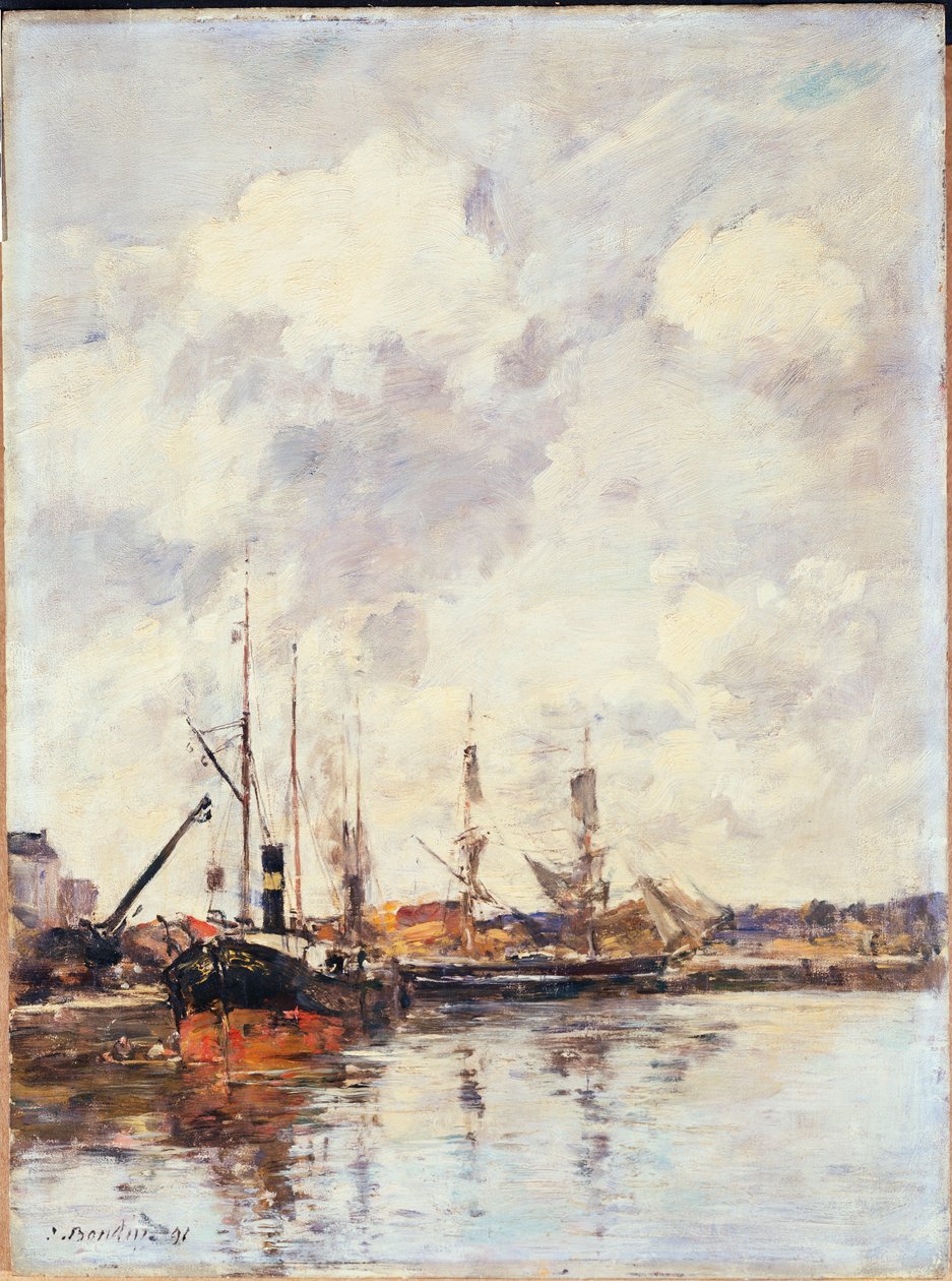 The Basin, 1891 av Eugene Louis Boudin