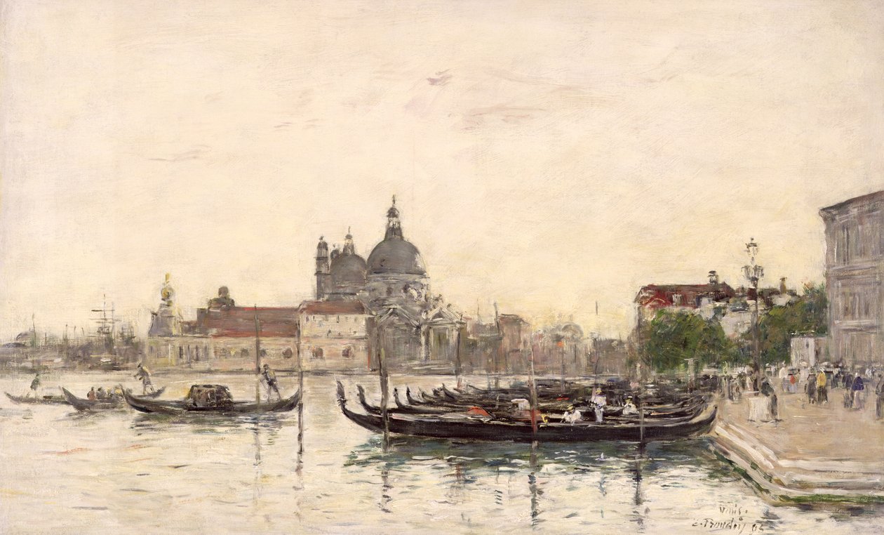 Venedig, Molo av Eugene Louis Boudin