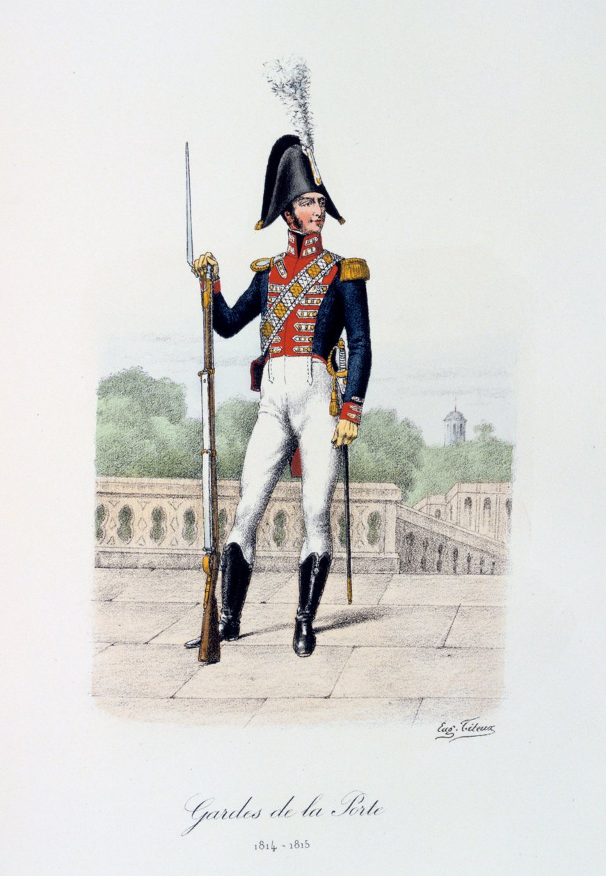 Portvakter, 1814-15 av Eugene Titeux
