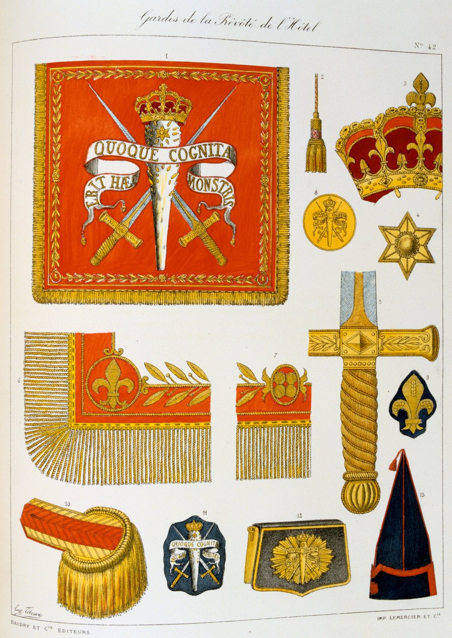 Hotel Proost Guards, Insignia av Eugene Titeux
