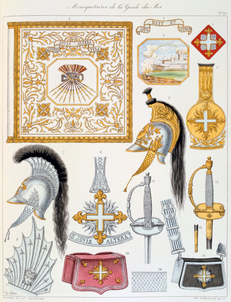 Musketörer av kungens garde, Insignia av Eugene Titeux