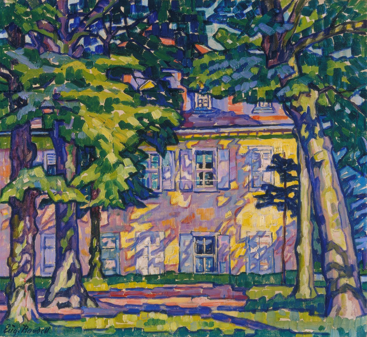 Sol på eftermiddagen (Wilhelmsbad) av Eugenie Bandell