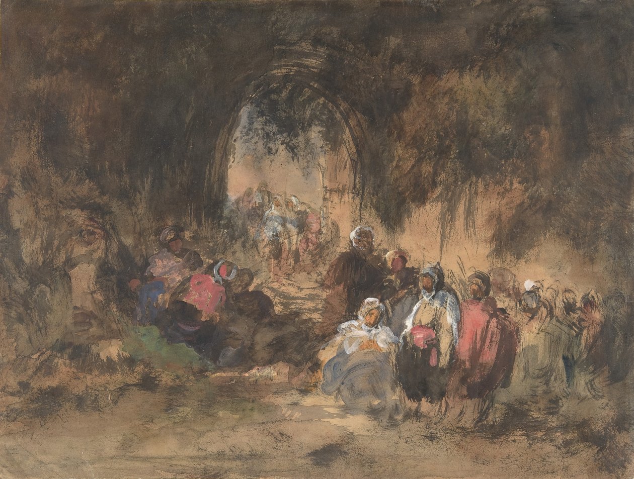 Araber vilar, 1817-70. av Eugenio Lucas Villamil
