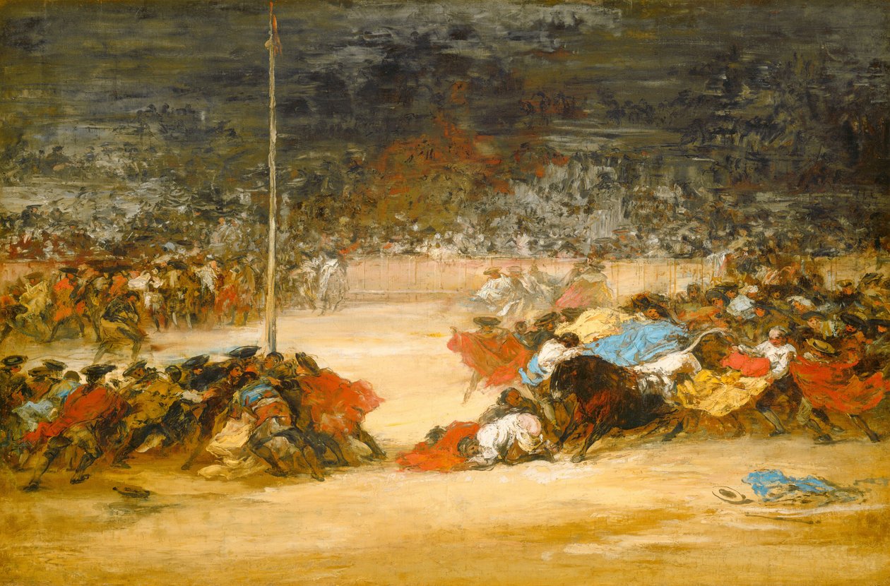 Tjurfäktningen av Eugenio Lucas Villamil