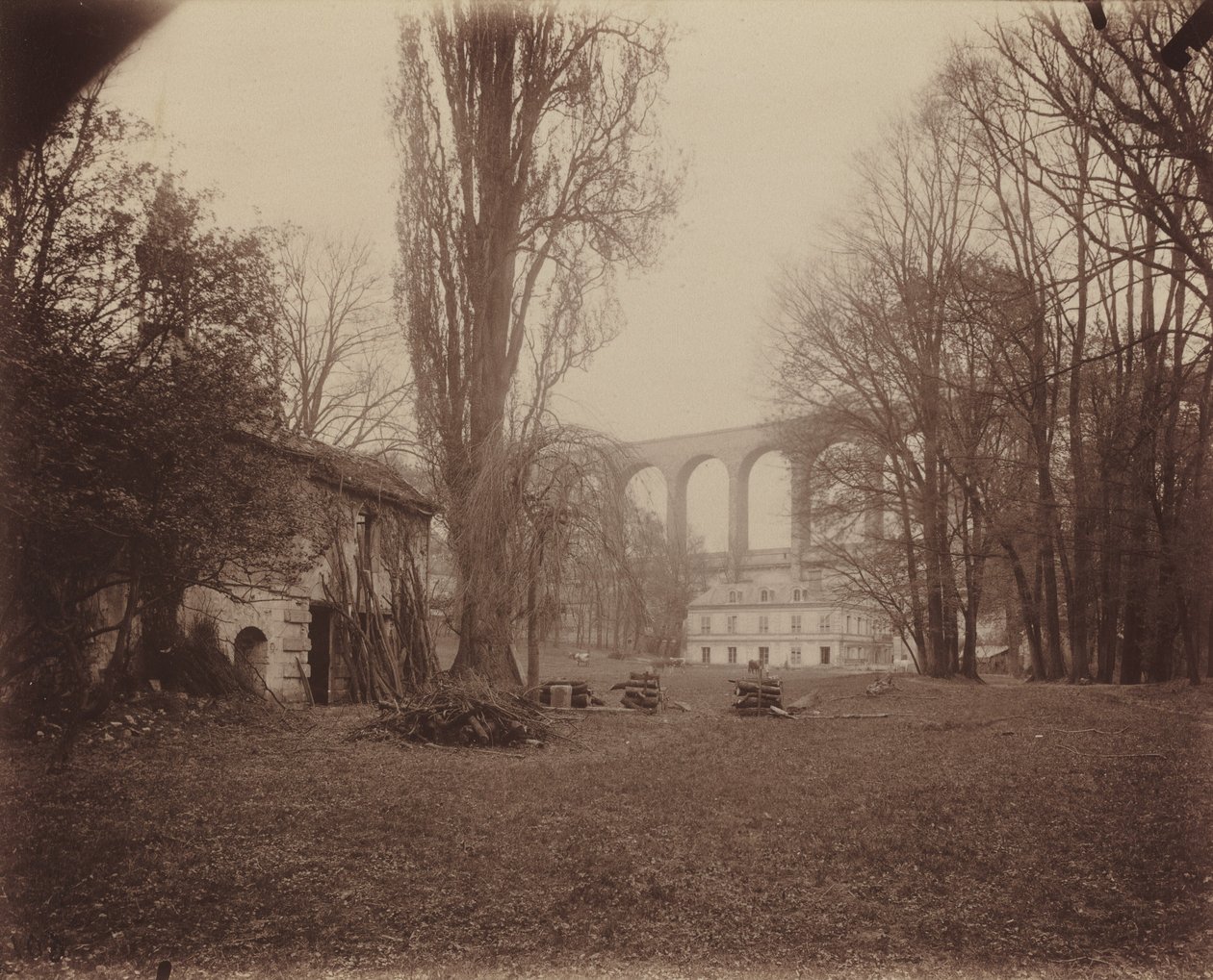 Arcueil-Cachan, Madame de Provignys park av Eugène Atget