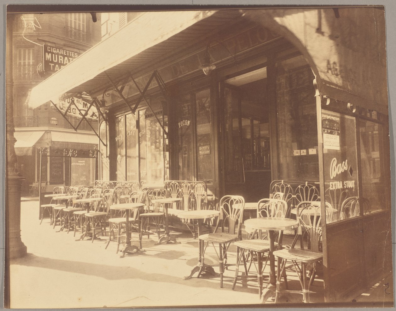 Café, Avenue de la Grande-Armée av Eugène Atget