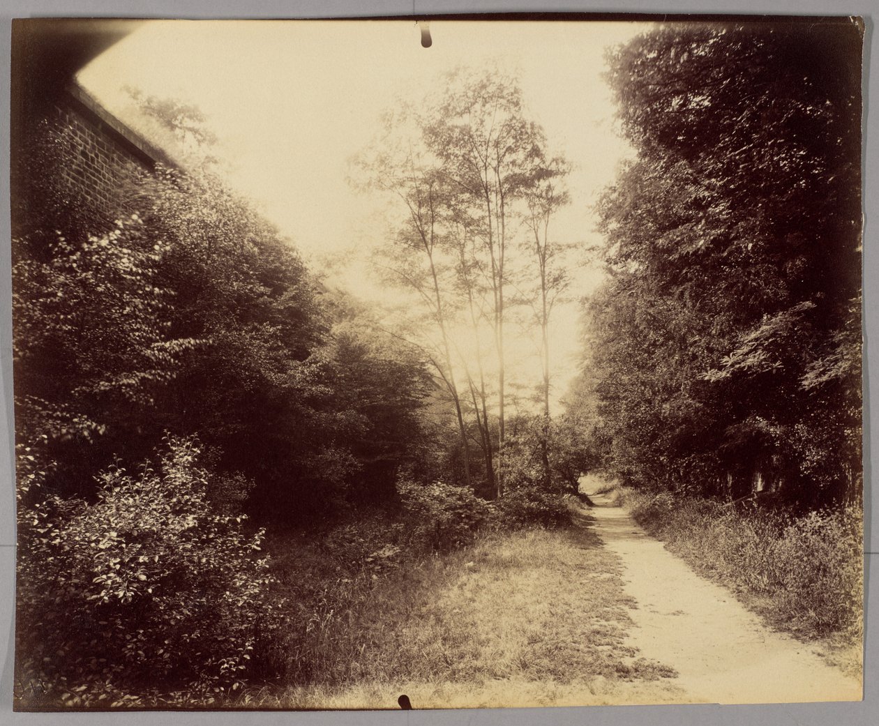 Porte Dauphine av Eugène Atget