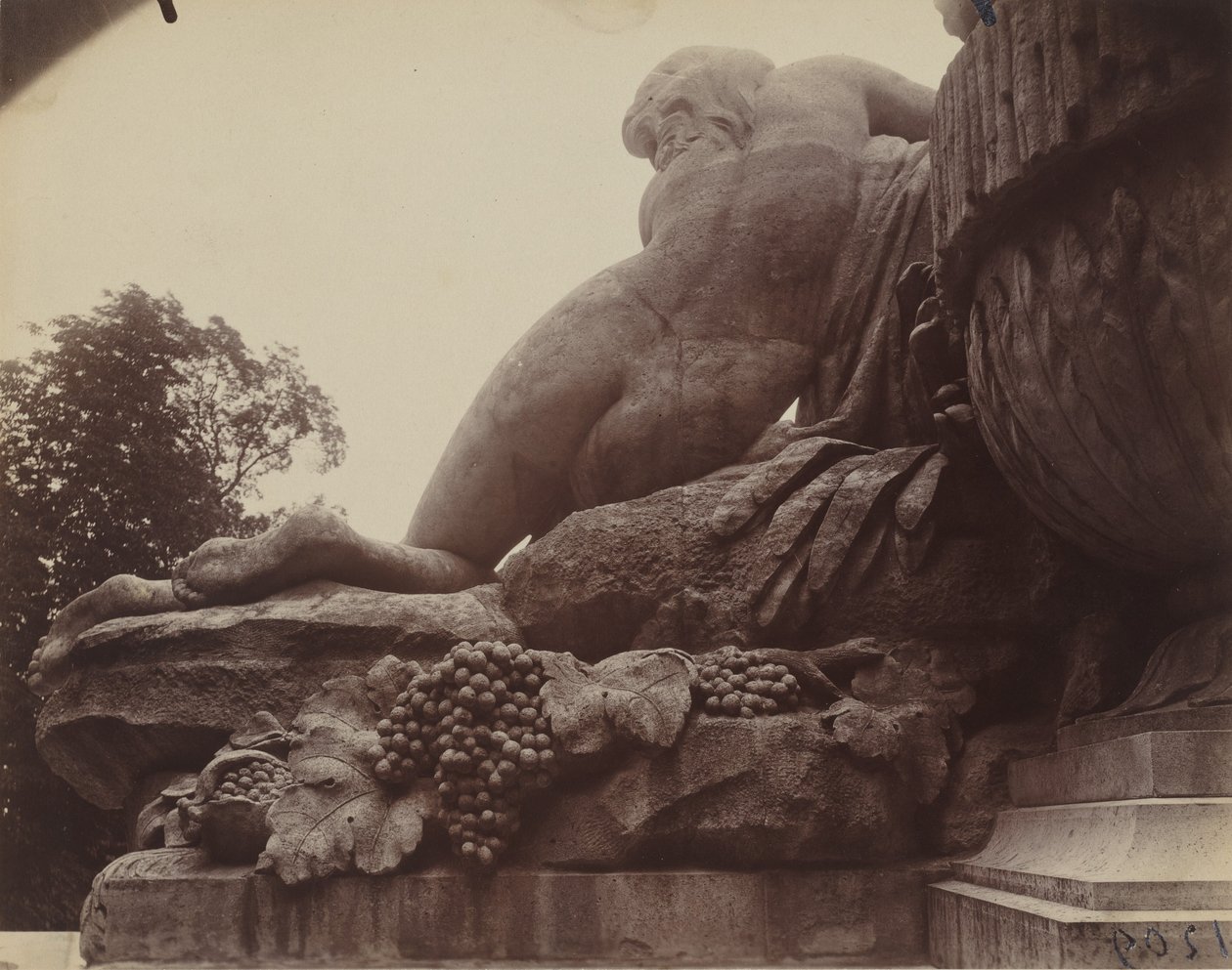 Saint-Cloud,1923 (foto) av Eugène Atget