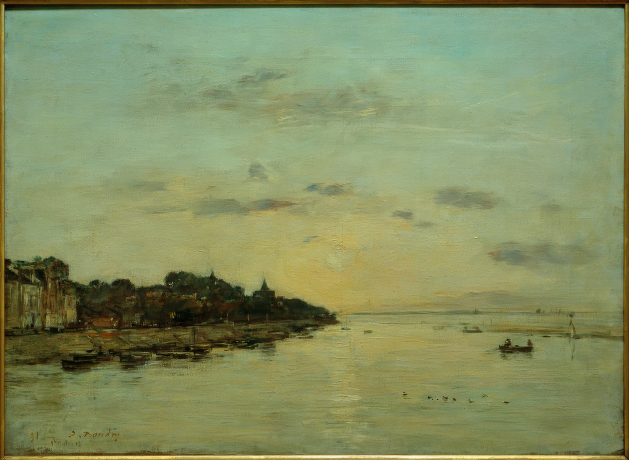 Somme mynning av Eugene Louis Boudin