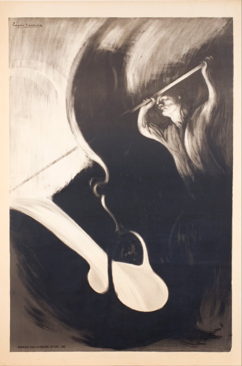 Gjuteriet av Eugène Carrière