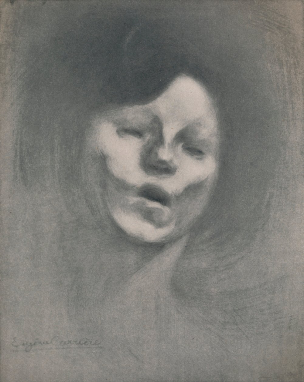 Marguerite Carriere, 1901, 1946 av Eugène Carrière