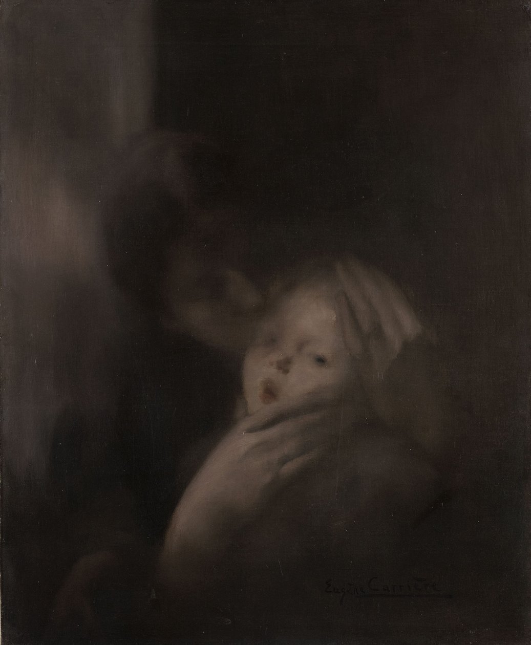 Ömhet (Ömhet) av Eugène Carrière