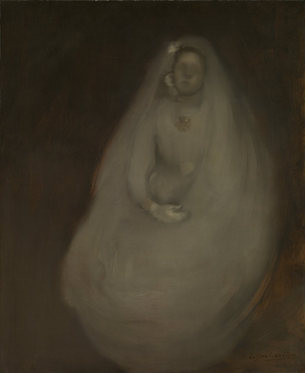 Första nattvarden, ca. 1896. av Eugène Carrière