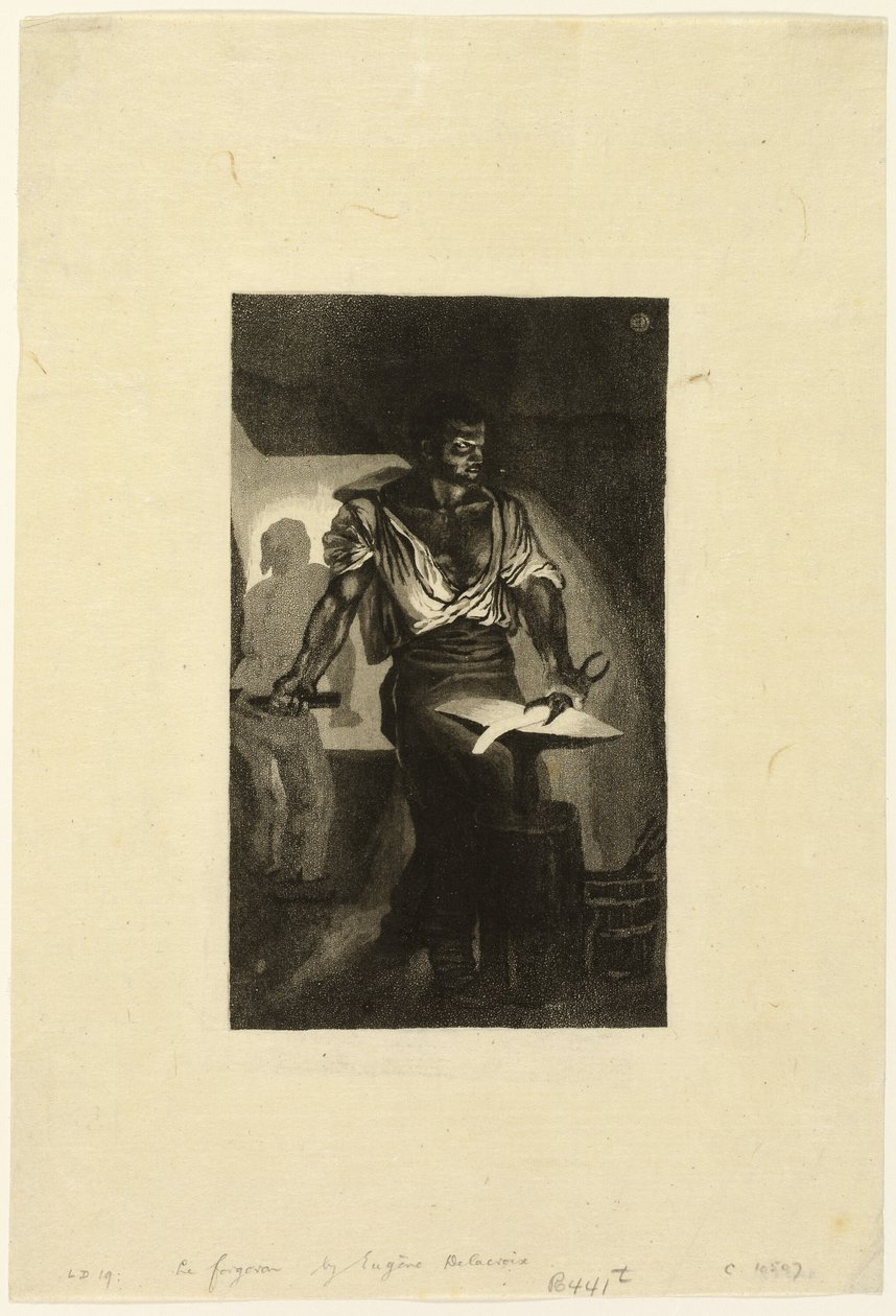 Smed av Eugène Delacroix