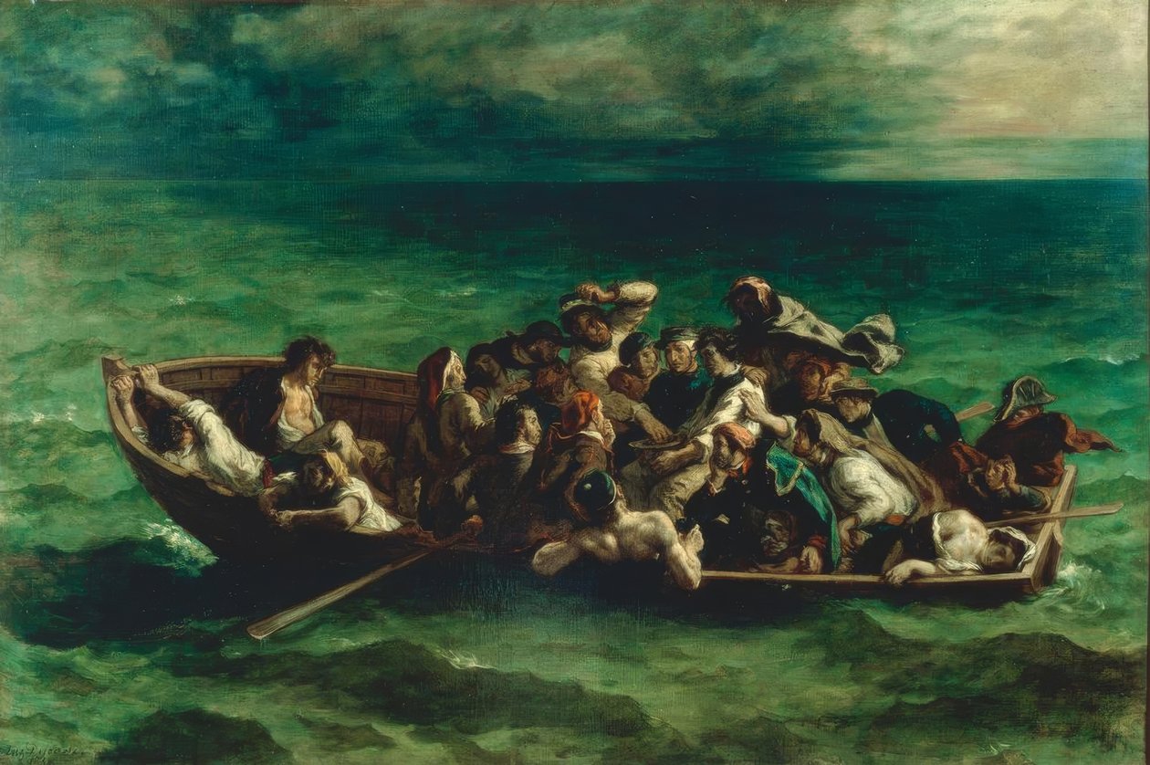 Don Juans skeppsbrott av Ferdinand Victor Eugene Delacroix