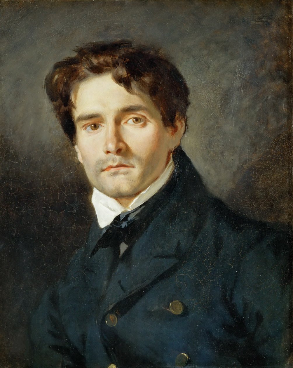 レオン・リーゼナーの肖像 1808-1878, 1835. スウェーデン語 av Eugène Delacroix