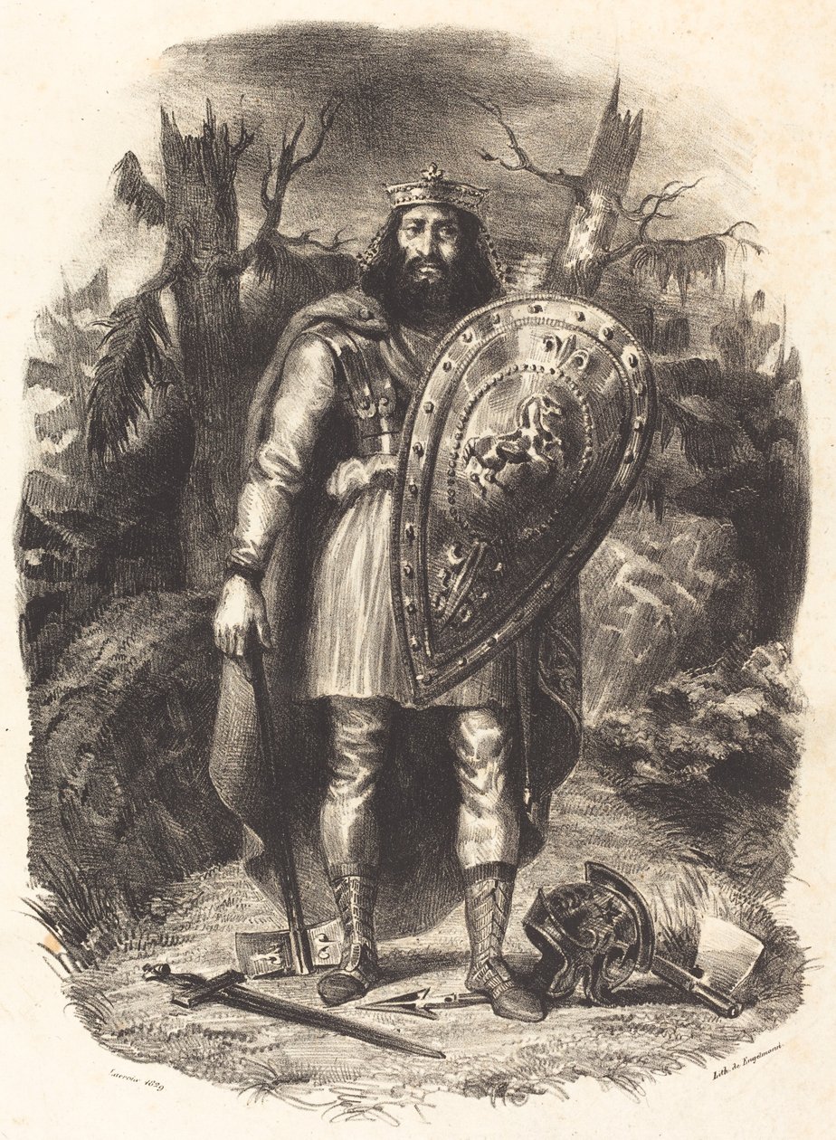 Vercingetorix av Eugène Delacroix