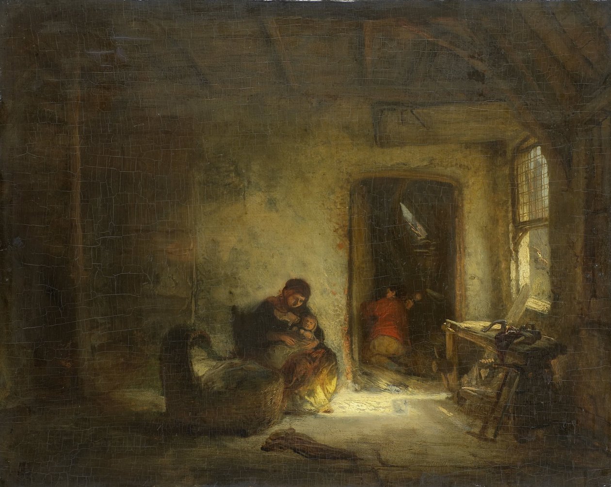 Soligt rum av Eugène François de Block